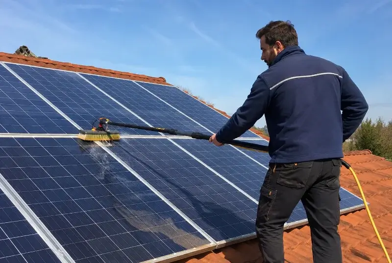 Nettoyage et entretien de panneaux solaires à Pressignac-Vicq
